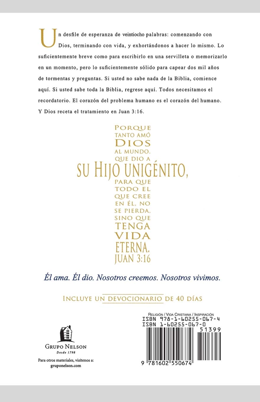 3 16 Los Numeros De La Esperanza Spanish Edition Lucado Max 9781602550674 Amazon Com Books