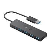Anker USB Hub, 4-in-1 USB Splitter, 4 USB-A Ports with 5Gbps Data Transfer | Extender for USB-A Port Laptop, PC, Desktop and More (0.7ft USB-A Connector, Charging Not Supported)