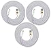 High Quality, 10ft(3m) Braided Nylon Lightning Charging Cables for Apple iPhone 5 5C 5S,iPhone 6, 6 Plus, iPad 4 Mini, iPod Touch 5/Nano 7, 8 pin to USB - 3pack -white
