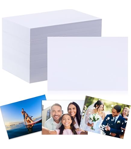 Amazon.com : Fainne 400 Sheets Photo Paper 5x7 in Glossy Double