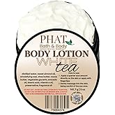 White Tea Organic Moisturizing Body Lotion with Shea & Cocoa Butter | 5 oz