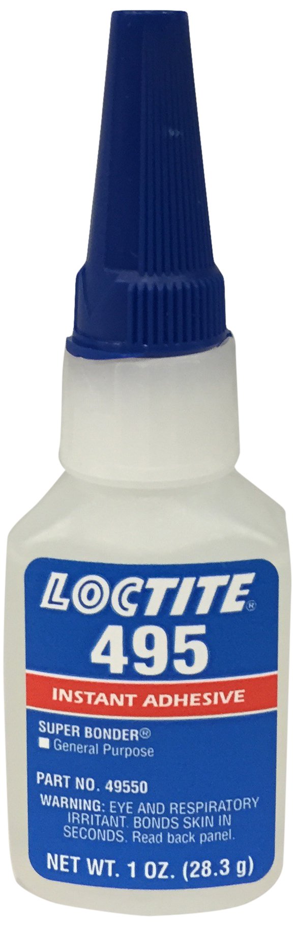 Loctite 495 Super Bonder 44249550 1oz Instant Adhesive, Clear Color