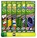 Bundle - 7 Items - Juicy Flavored Hemp Wraps Sampler (6 Flavors, 1 Pack of Each) with Rolling Paper Depot Doobtube