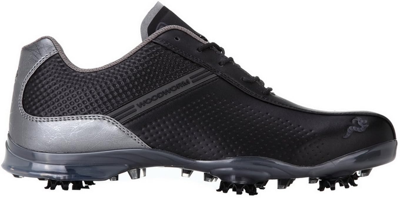 Woodworm TFG Waterproof Golf Shoes Black/Grey 12 Amazon.co.uk Shoes & Bags