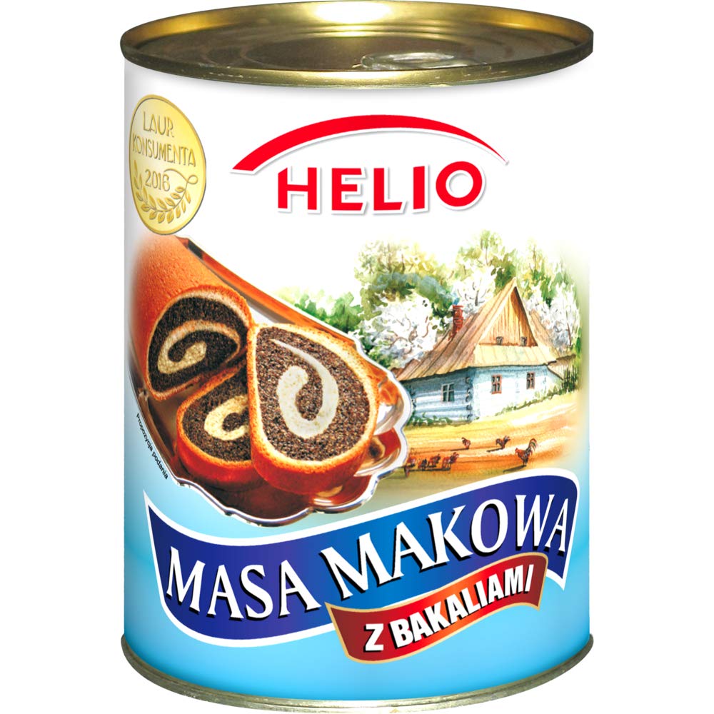 Helio Masa Makowa Poppy Seed Filling Fried Fruits and Honey 900g