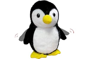 YH YUHUNG Walking Penguin Plush Toy Repeats What You Say with Clear Voice Talking Penguin Stuffed Animal Repeating Toy Animal for Boys and Girls