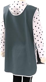 LINEN CLOSET Unisex Tabard Aprons with Pockets for Kitchen Cleaning view 5