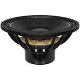 B&amp;C Speakers 15DS115-4 LF Drivers 15-inch 4 Ohms Impedance 1600 Watts Rms 3200 Watts Max Neodymium Pro Audio Component Speaker Driver for Motorcycle Car
