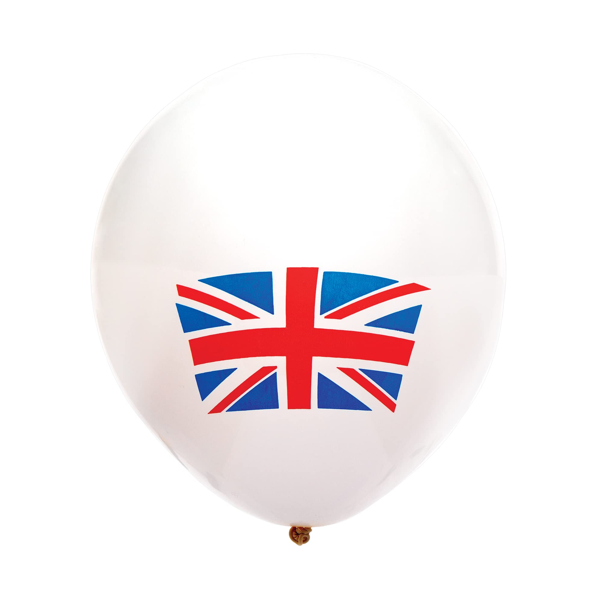Baker Ross PJ171 Union Jack Party Balloons for VJ Day 80th Anniversary – Pack of 10, British Party Supplies and Decorations