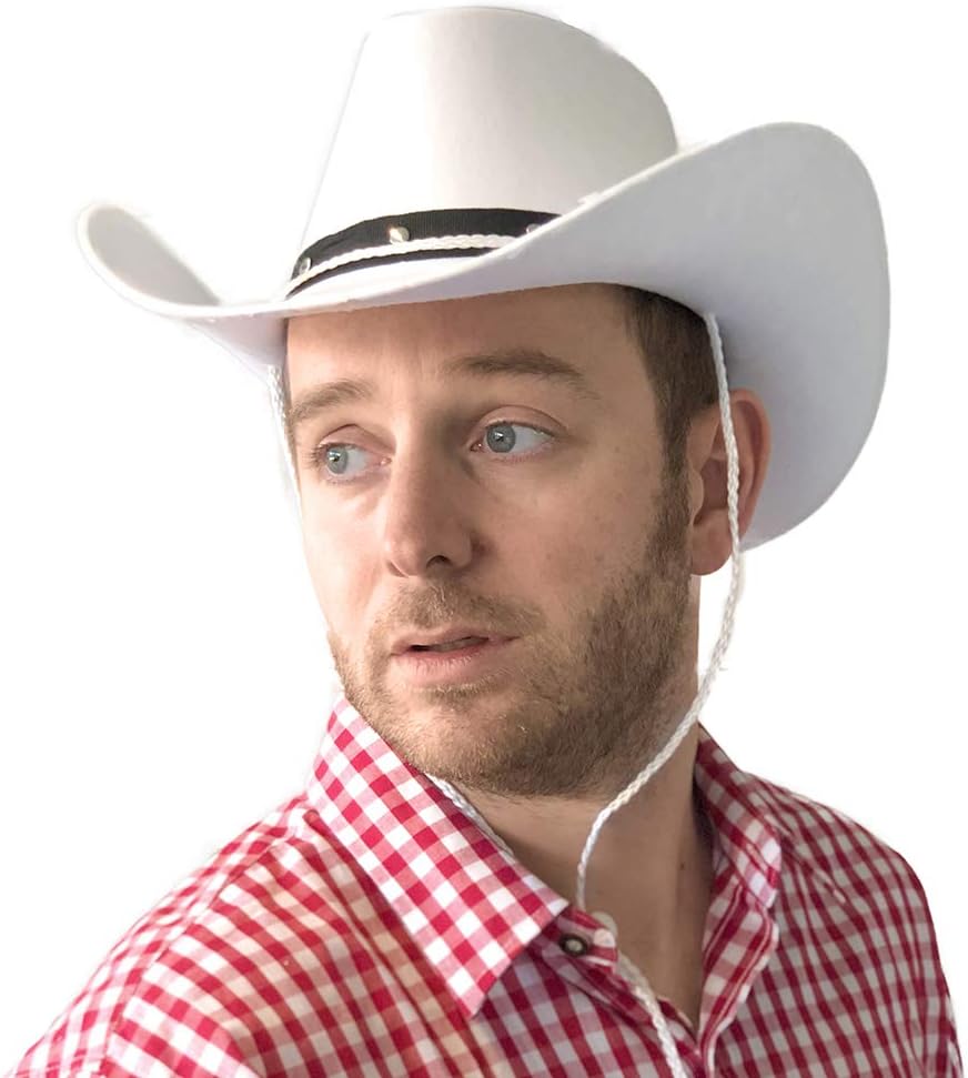 Boland Adult Wichita Cowboy Hat, Western Fancy Dress Accessory, Unisex, for Men and Women Sheriff, Rodeo, Party, Festival - Image 5