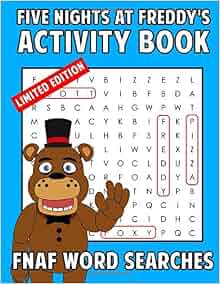 Five Nights at Freddy's Activity Book: FNAF Word Searches: Unofficial ...