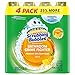 Scrubbing Bubbles 4 Pack Lemon Foaming Bathroom Cleaner, 25 Ounce (Pack of 4), Yellow