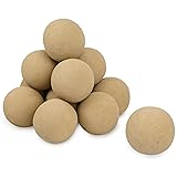 Skyflame 4-inch Ceramic Fire Balls, 12PCS Round