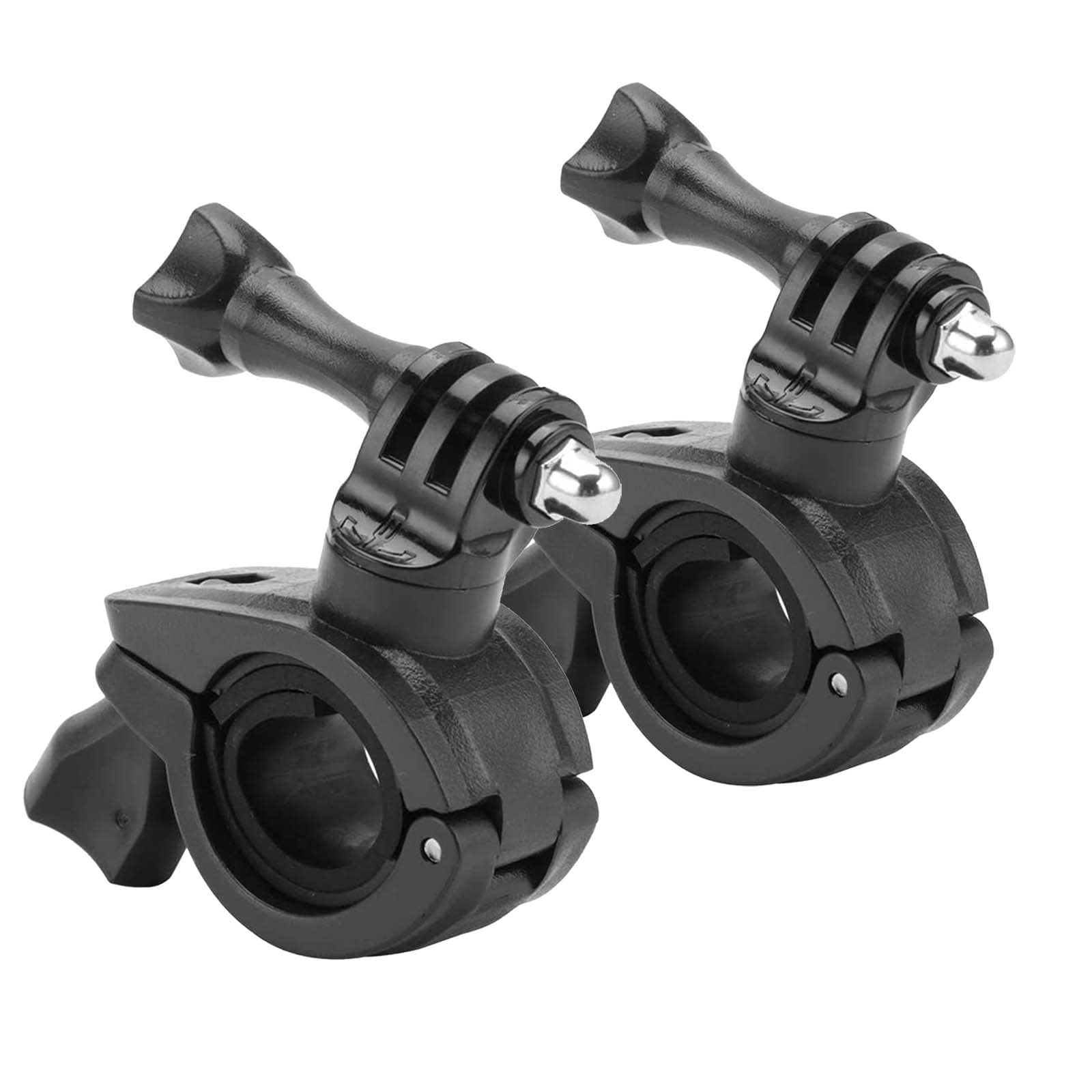 YONGRONGHE 2 Pcs 360 Degree Rotation Accessories Mountain Bike Mount Handlebar Mounts Rotation Mounts for Hero 8 7 6 5 4 SJCAM Camera Motorcycle Accessories(Black)