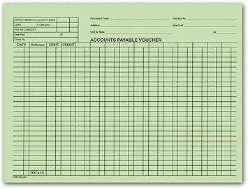 Amazon Com Accounts Payable Voucher Envelopes Form Dsa 540 Several Colors 100 Per Pack Green Office Products