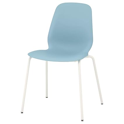 Ikea Leifarne Chair Light Blue Broringe White Amazon In Home Kitchen