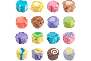 Taffy Shop "Favorites Mix" Salt Water Candy, Assorted Bulk Flavors of Saltwater Taffy, Unique Themed Bag of Gourmet Salt Water Candy, Wedding Candy- Share (14oz)