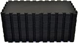 ComFy Mat 20 Interlocking Exercise Tiles 1x1 Non-Slip Grey with Bag view 6