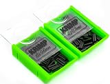Korda Krimps 0.5mm X-Small | Double-Barrel Crimps 50 Pack for Rig Tools view 4