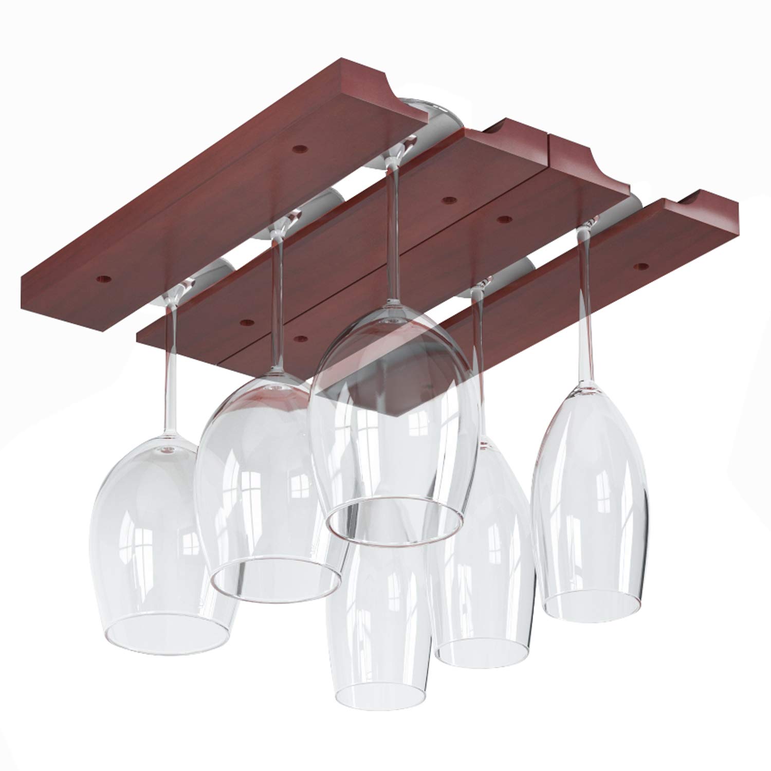Best Under Cabinet Wine Glass Stemware Holder