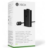 PEGLY Compatible with Microsoft Xbox Rechargeable Battery Pack with USB-C Cable, External Battery Pack for Xbox Series S, Xbox Series X