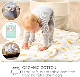 Bloomsbury Mill Organic Cotton Muslin Squares 70x70cm Pack of 6 Safari view 5