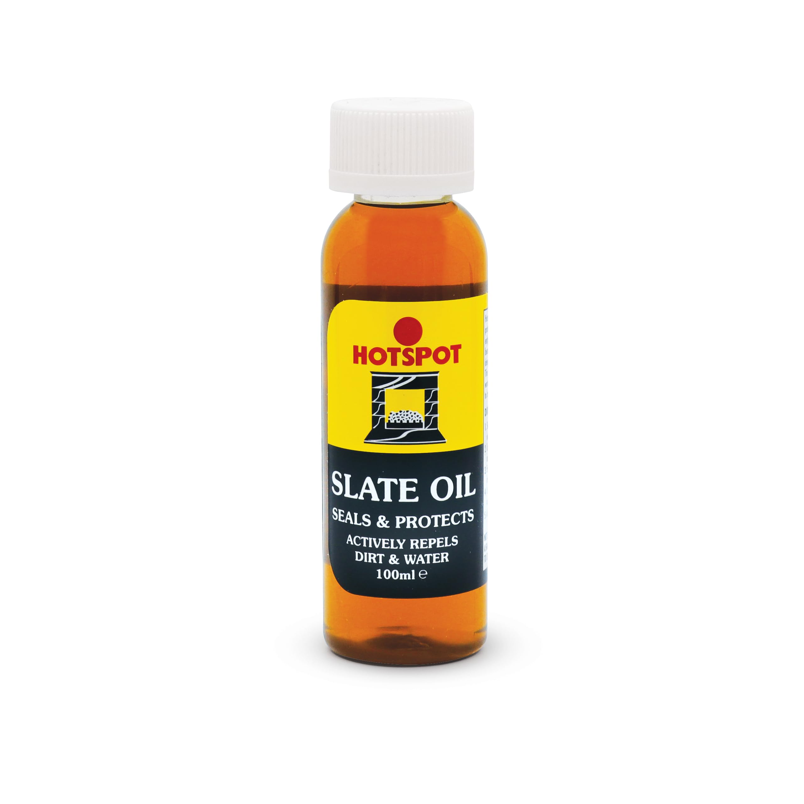 Hotspot Slate Oil 100ml - Natural Sealer for Slate Surfaces, Enhances & Protects Natural Slate Surfaces, Revives Colour, Prevents Staining & Repels Water
