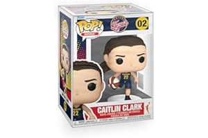 Epic Collectibles Pop Basketball - Caitlin Clark WNBA Fever Vinyl Figure Bundled with Box Protector Compatible for Funko