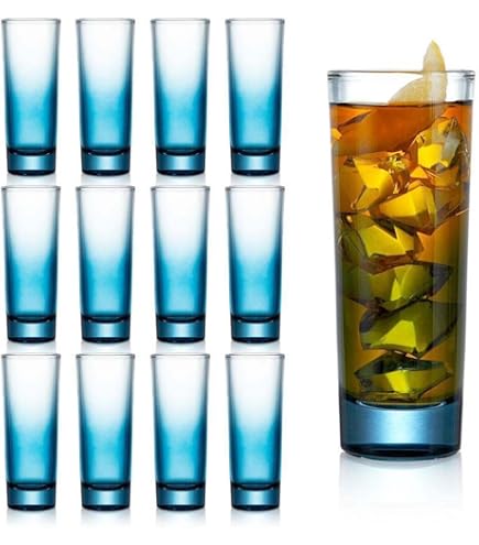 BEIRUT LEBANON COBALT BLUE FROSTED SHOT GLASS SHOTGLASS