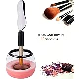 Makeup Brush Cleaner, Electric Automatic Makeup Brush Cleaner and Dryer Machine, 360 Rotation Completely Cleans and Dries All Makeup Brushes in Seconds