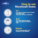 Nicotinell Mint Gum 2mg Mega Pack 204 Pieces Stop Smoking Aid view 6