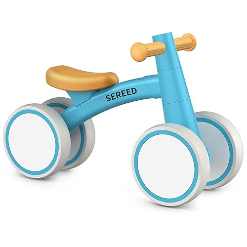 SEREED Baby Balance Bike for Year Old Boys Girls 12-24 Month Toddler  Balance Bike, Wheels Toddler First Bike, First Birthday Gifts (Blue) in  Oman