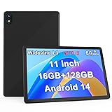 11 inch Tablet, 16GB + 128GB, Android 14