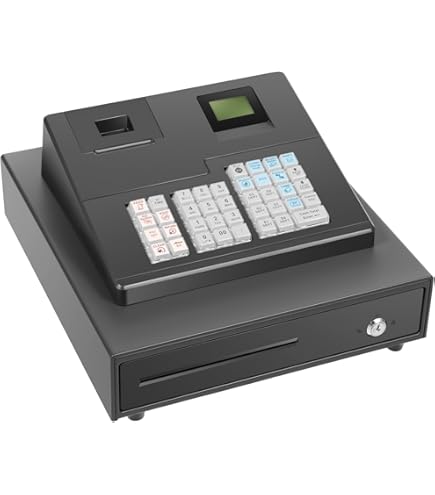 Amazon.com : WANLECY Electronic Cash Register with 48 Keys 8