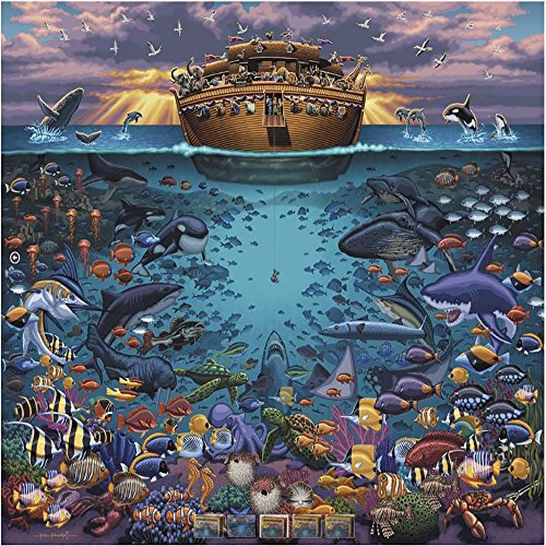 Dowdle Folk Art Puzzles - Noah's Ark "Under the Sea" Puzzle, 1000 Pieces