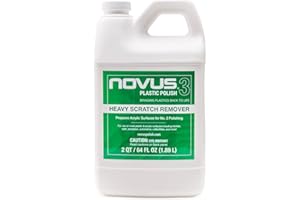NOVUS 7082 | Heavy Scratch Remover #3 | 64 Ounce Bottle