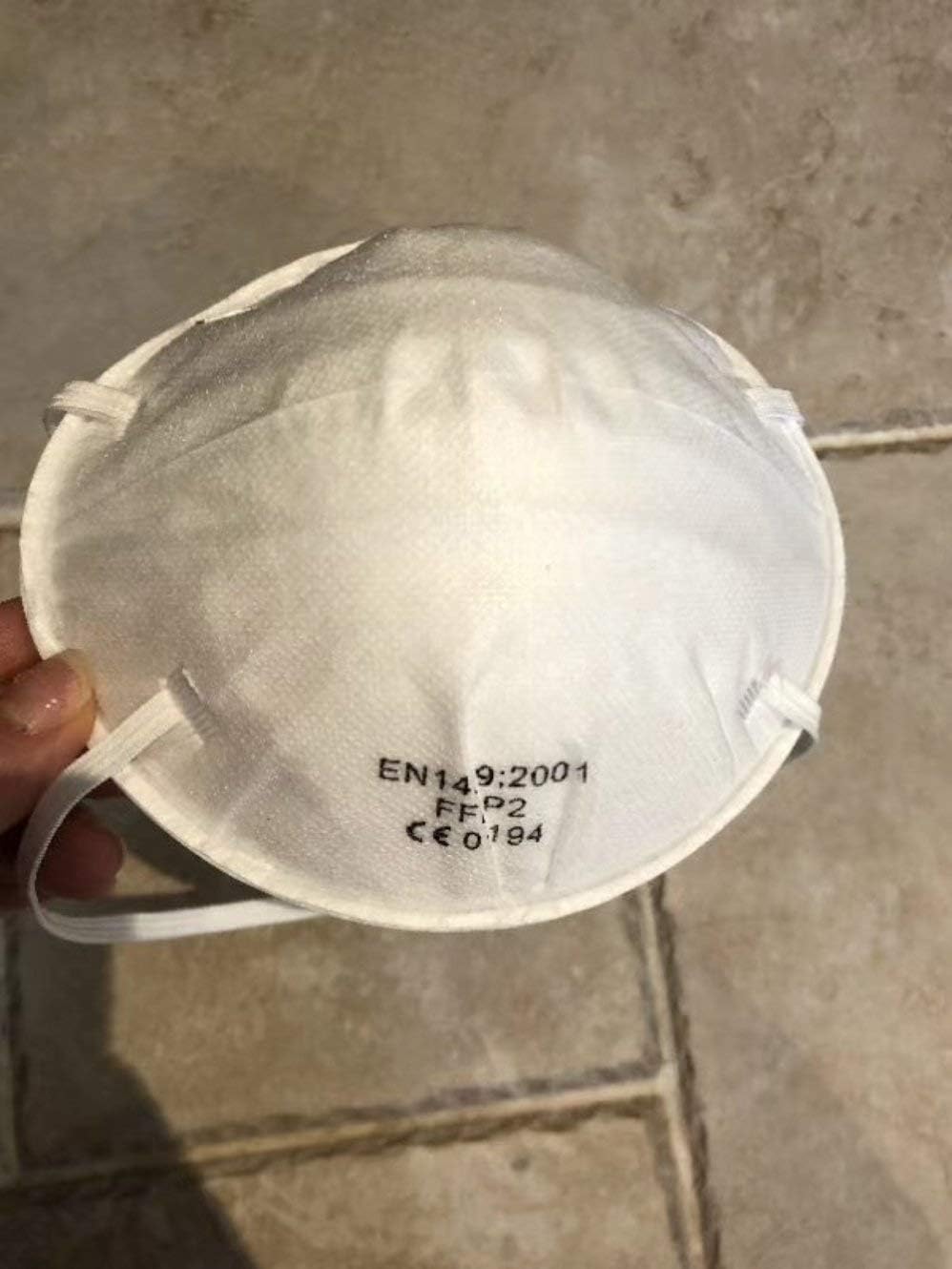 N95 Dust Mask Disposable Respirator Face Mouth Masks 5 Layer Activated Carbon Air Filter Fold Flat Dust Masks (10PCS)