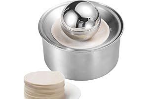 2026 New Stainless Steel Dumpling Wrapper Press,Easy Manual Skin Shaper Kitchen Gadget,Bakeware Dough Tool,for Home Use, Maki