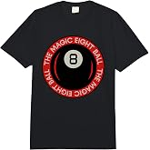 The Magic 8 Ball Circle Comfort Colors Adult Heavyweight T-Shirt
