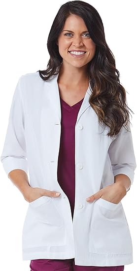 Red Panda Maevn Women's 3/4 Sleeve Lab Coat