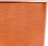 QWORK 2 Pack Copper Sheet 100 x 100 x 1 mm Pure Copper Plate 99.9% view 5