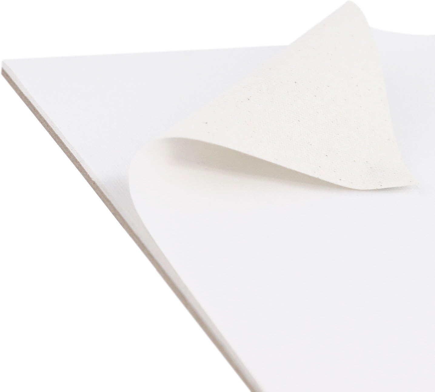 U.S. Art Supply 9" x 12" 10-Sheet 8-Ounce Triple Primed Acid-Free Canvas Paper Pad (Pack of 2 Pads)
