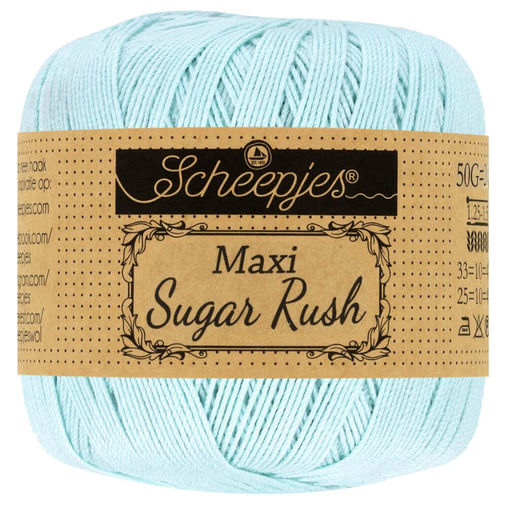 Scheepjes - Scheepjes Maxi Sugar Rush 509 Baby Blue Yarn - 1x50g โ image 1