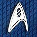 CosplaySky Star Trek Into Darkness Spock Shirt Uniform Costume Blue Version Medium