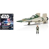 STAR WARS Micro Galaxy Squadron Resistance A-Wing Mystery Bundle - 3-Inch Light Armor Class and Scout Class Vehicles with Acc