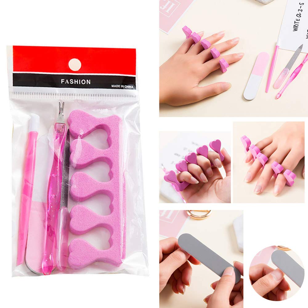 Kalolary Nail Art Tools Decoration Accessories, Nail Art Supplies with Nail Painting Dotting Brushes Pens, Nail Art Stickers, Color Rhinestones Rivet, Nail Foil Paillette Nail Glitters, Nail Striping : Beauty