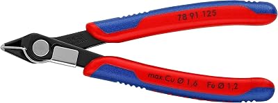 KNIPEX Electronic Super Knips 125 mm Multi-Component Handles 78 91 125