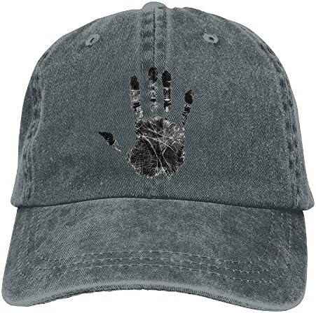 HAIRUIYD Painted Hand Baseball Cap Boys Girls Creative Snapback Hip Hop Flat Hat Adjustable One Size