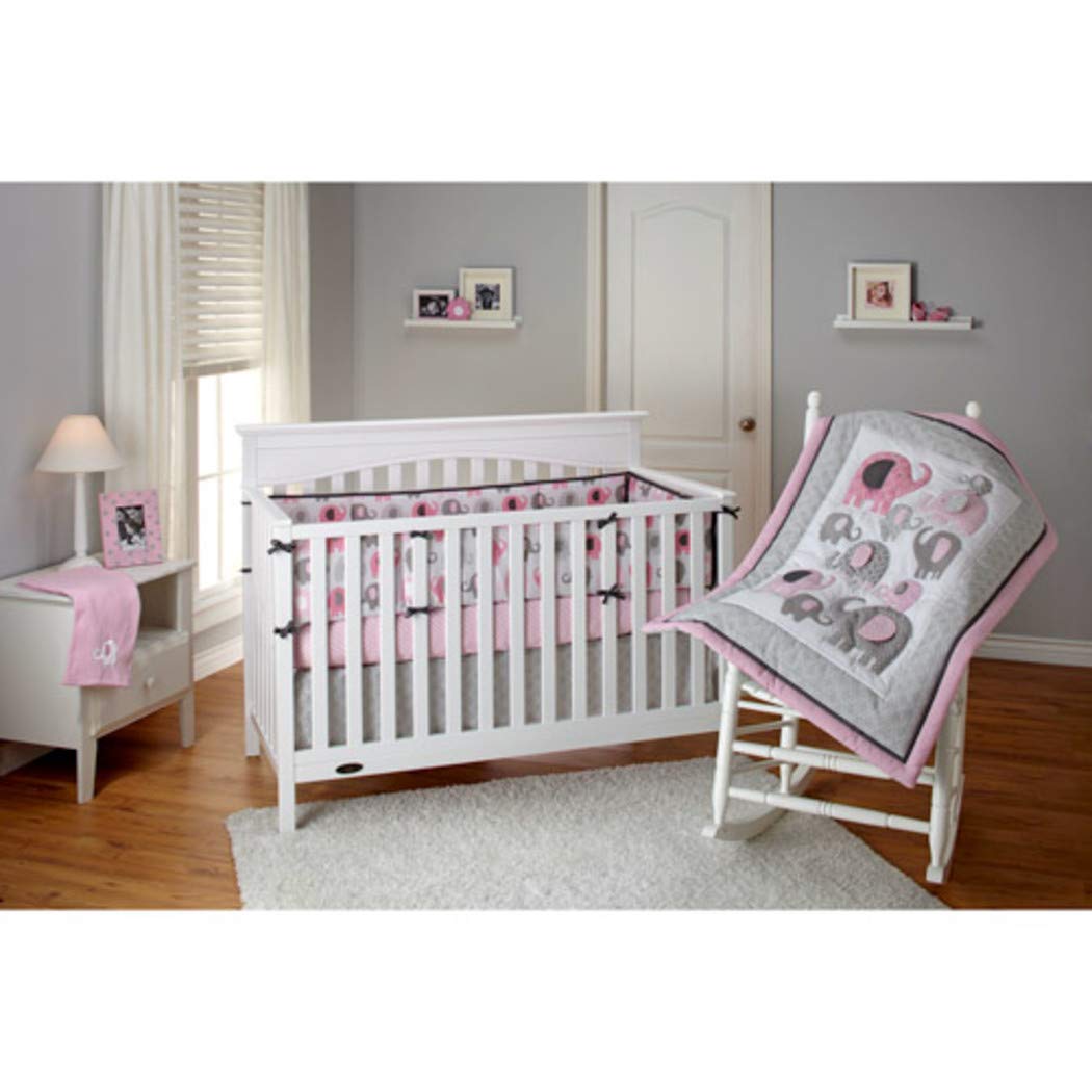 nojo elephant crib bedding