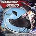 OSNICH Japanese Anime Full Face Motorcycle ATV Street Bike Helmet MS-850 Warrior (Adult and Youth Sizes, DOT Certified)